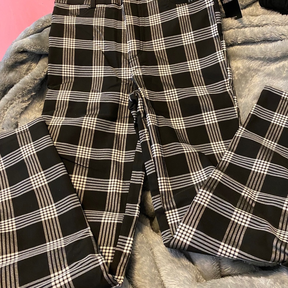 Plaid pants